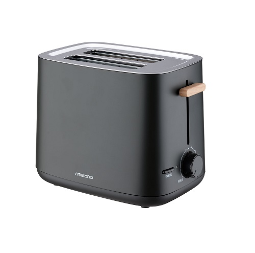 toaster pentru sandvisuri negru ambiano